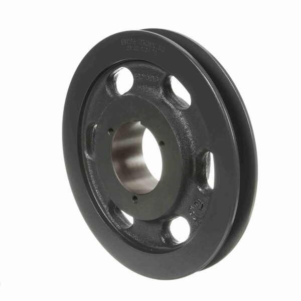 1 Groove Cast Iron Bushed Bore Multiple Sheave, 1TC96